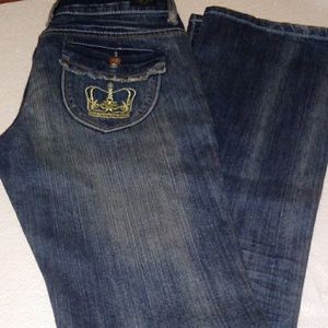Akademiks. Bootcut Crown Pocket Jean-Size 27
